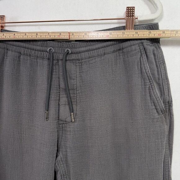 Taylor Stitch Pants Men M Gray The Après Gauze Jogger 32x27 Lounge Casual - Picture 7 of 11